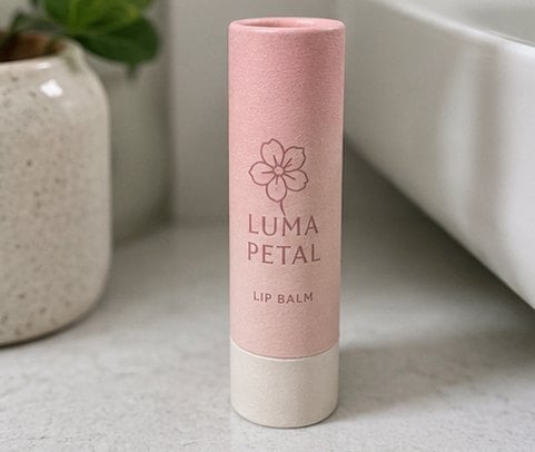 Cosmetic Paper Tube with custom branding