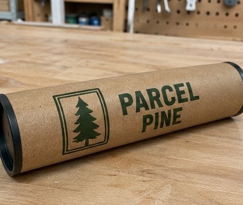 Kraft Mailing Tube with custom branding