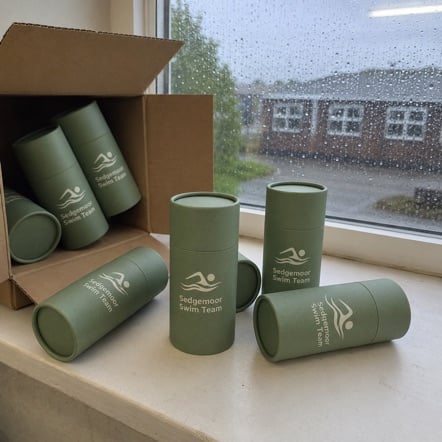 Kraft Mailing Tube with custom branding